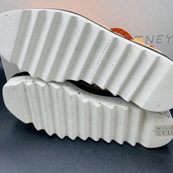 🎊Host Pick🪅Stella McCartney Women’s Gaia Canvas Espadrilles Size 38 AUTHENTIC - Picture 8 of 8